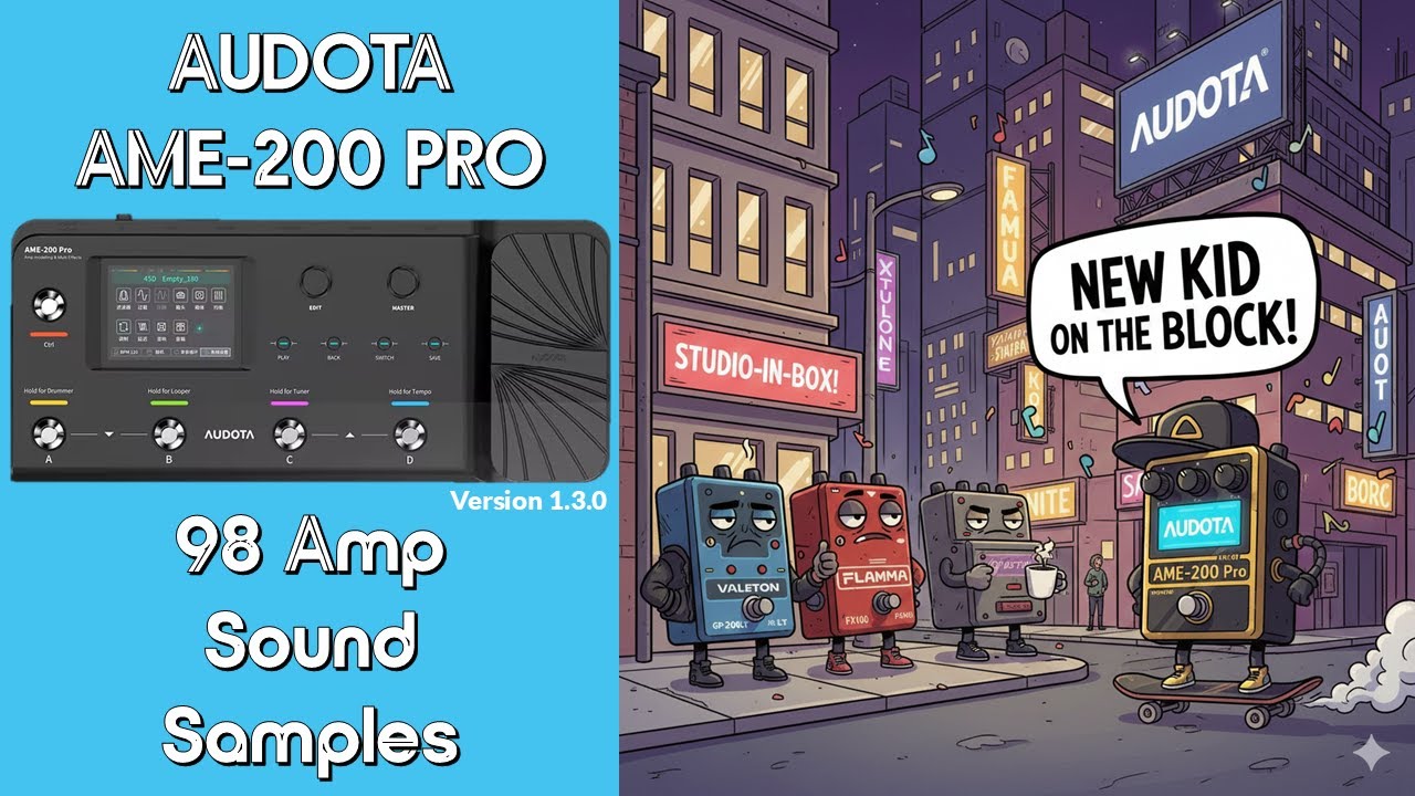 Демонстрация усилителя AUDOTA AME-200 PRO - 98 AMP