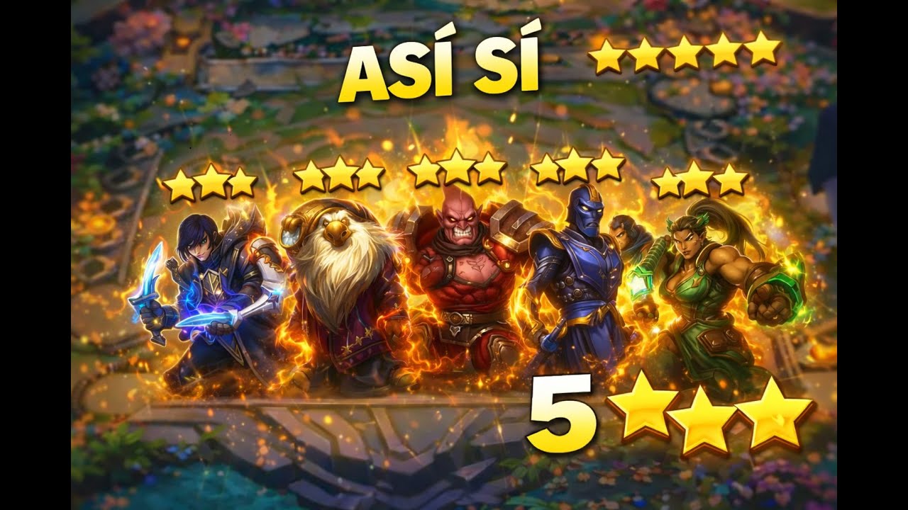 Cuando TFT te lo da todo | 5 ⭐⭐⭐