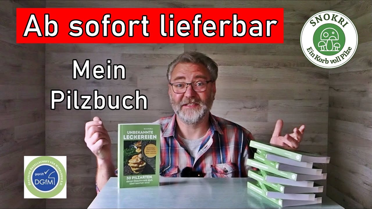 Mein Pilzbuch - ab sofort lieferbar