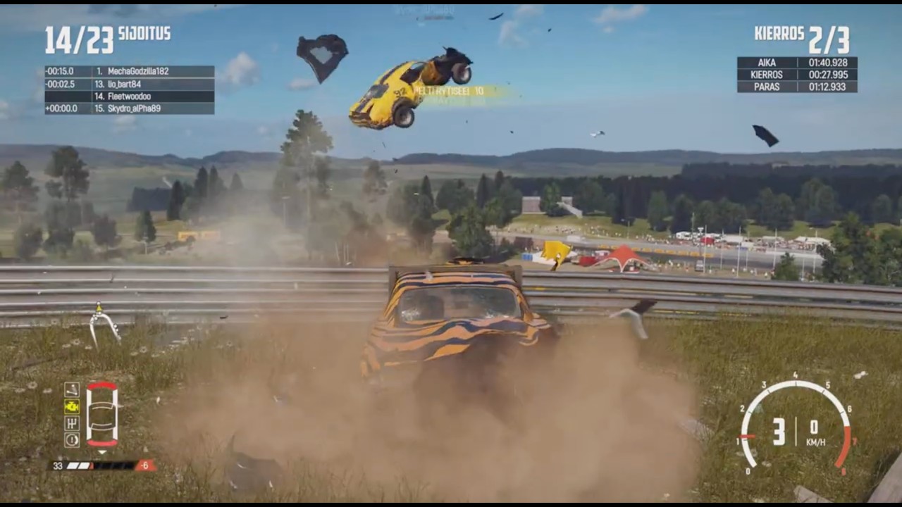 WRECKFEST BEST  CRASH COMPILATION 4