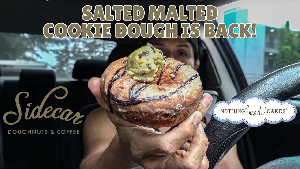 SIDECAR DOUGHNUTS & NOTHING BUNDT CAKES MUKBANG!