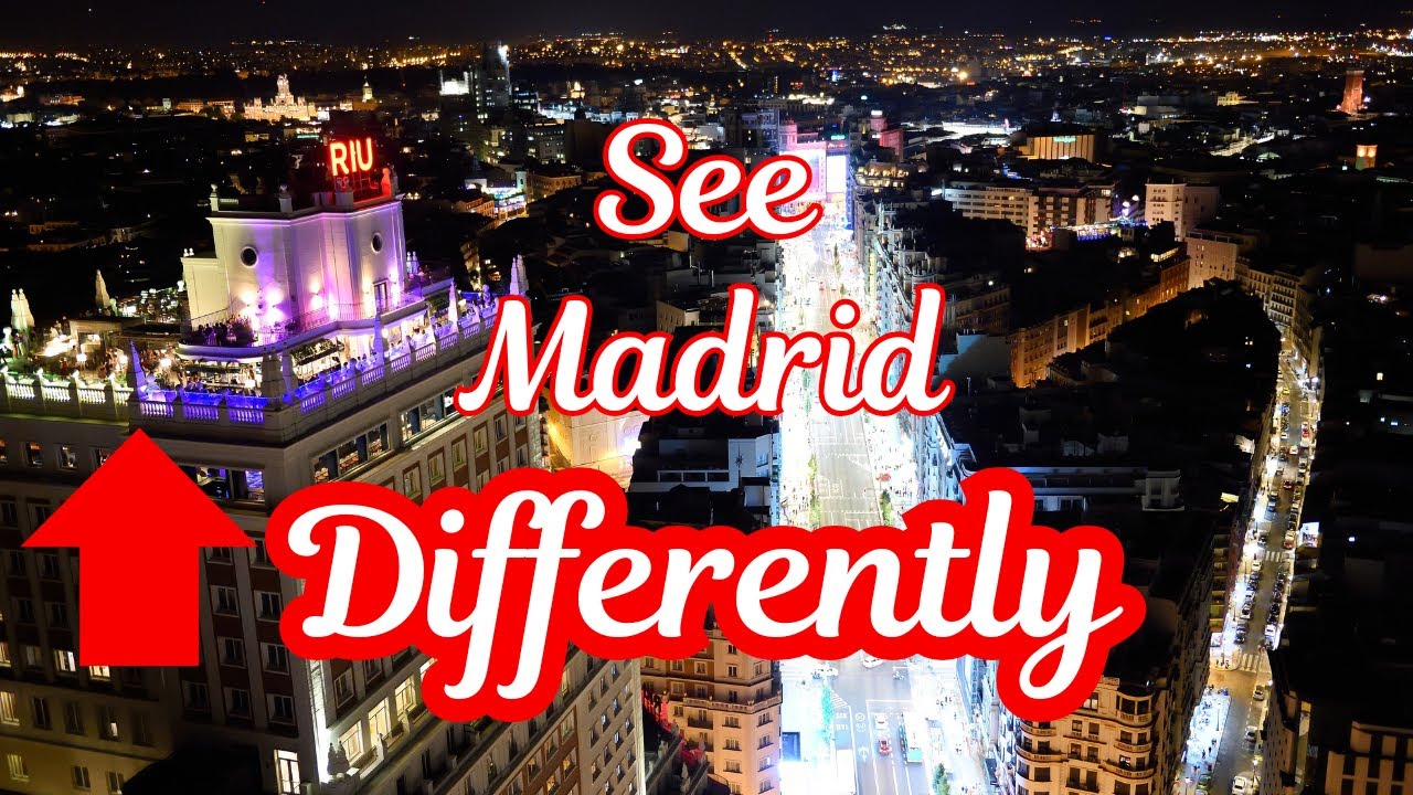 The BEST Rooftop Bars In Madrid! (MUST SEE!)
