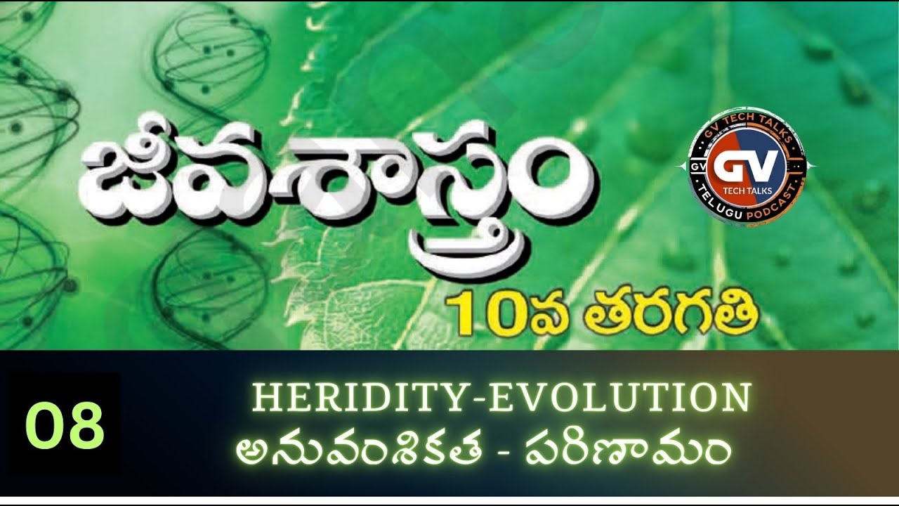 X BIOLOGY -  CH 8-HERIDITY AND EVOLUTION-PODCAST