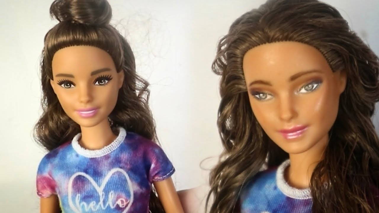 BARBIE FASHIONISTA REPAINT ENJOY WATCHING
