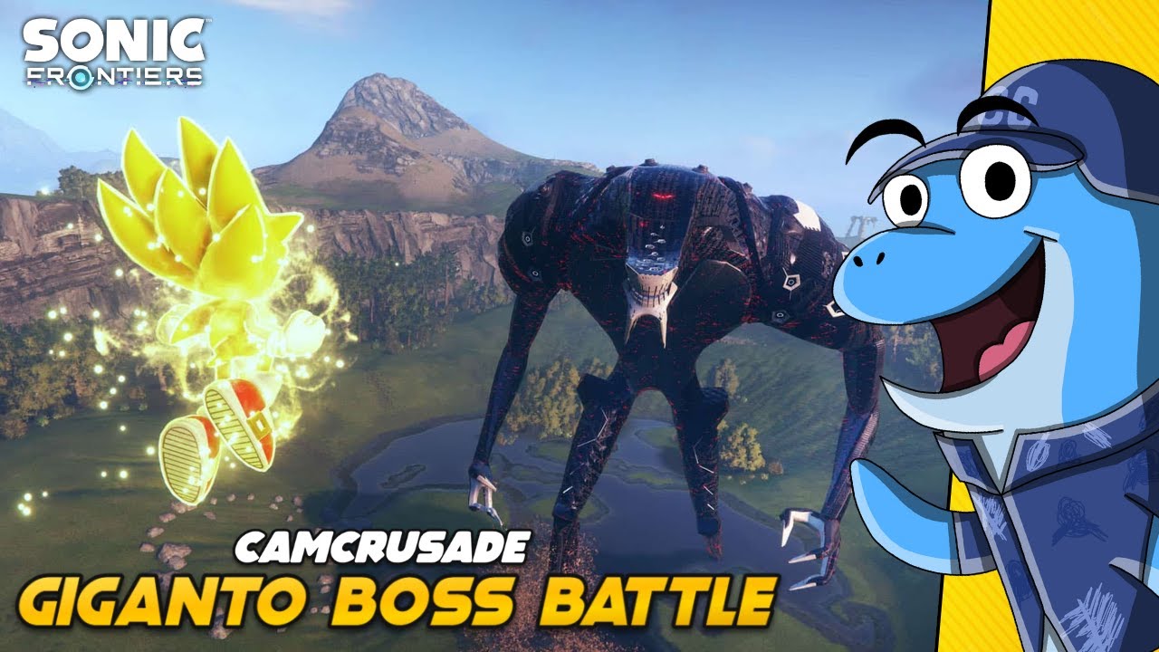 Giganto Boss Battle in Sonic Frontiers..