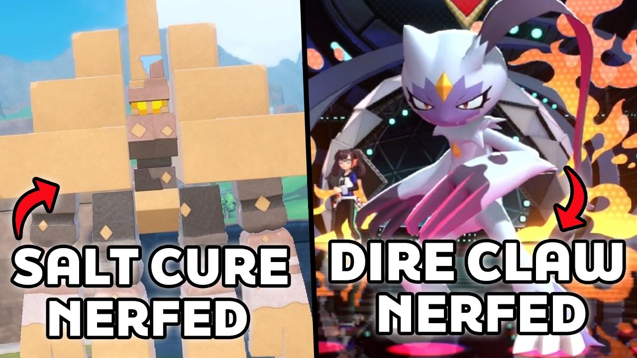 HUGE MOVE NERFS AND BUFFS! Pokemon Champions