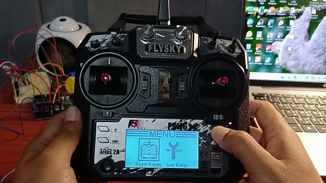 การนำรีโมท FLYSKY I6X มาใช้กับบอร์ด UNO R3 เพื่อควบคุมอุปกรณ์อื่นๆ