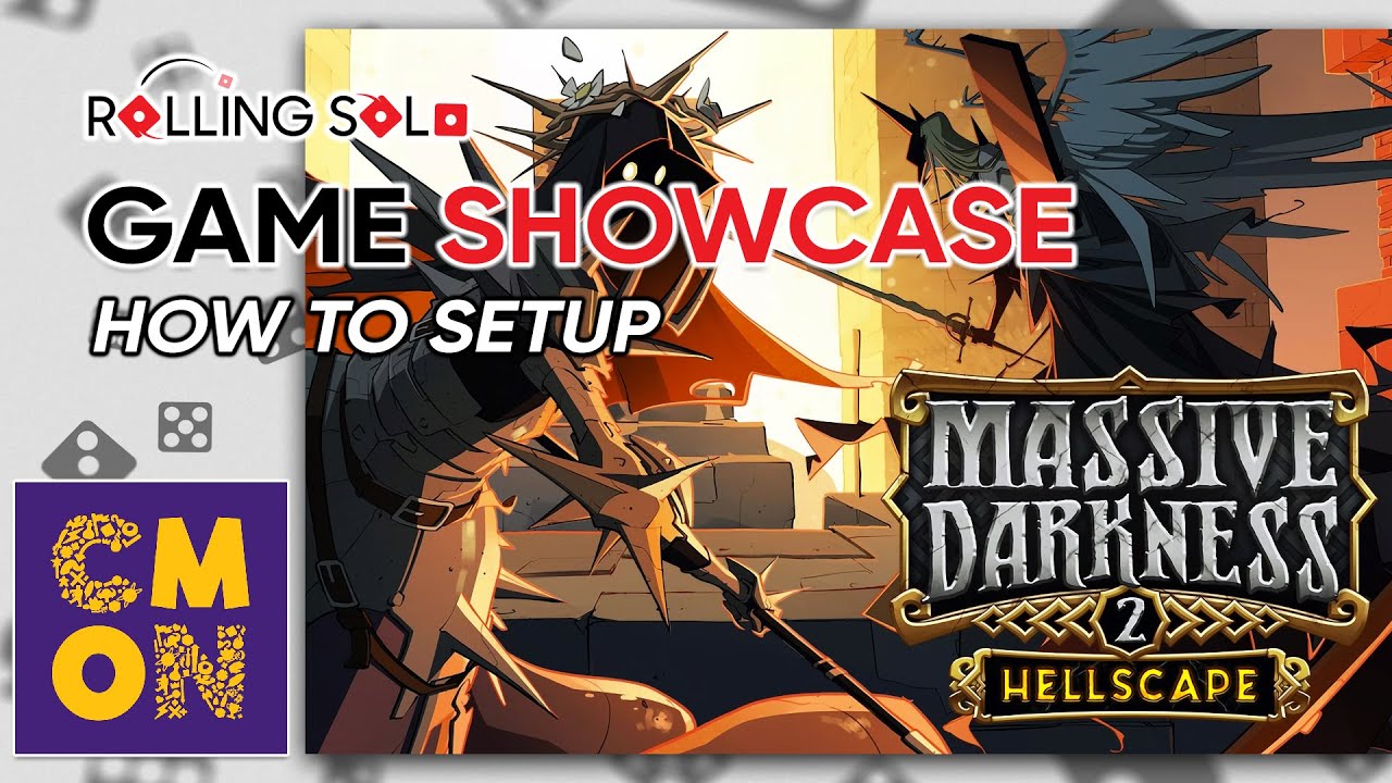 Massive Darkness 2: Hellscape | Одиночное прохождение | Как настроиться