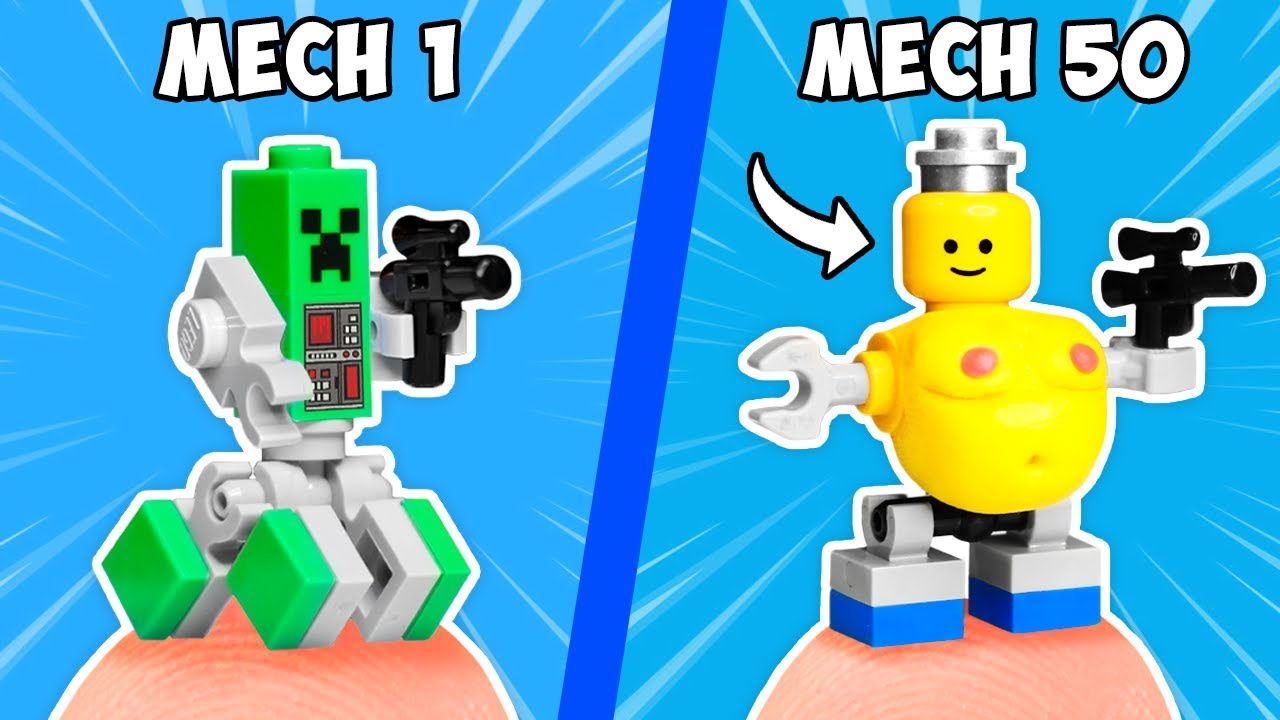 Я сделал свой собственный адвент-календарь LEGO MECH