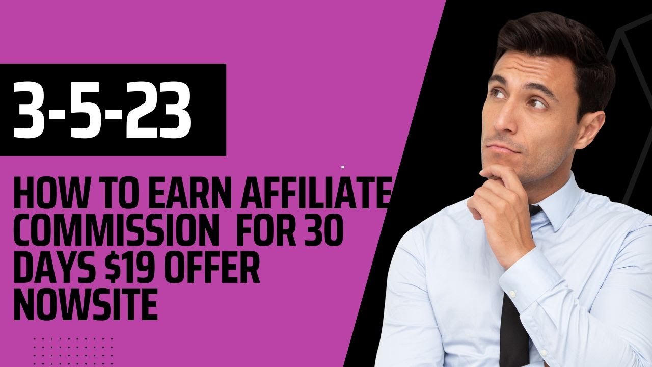 How to Earn With Nowsite - now.dollarfusion.com - How to fill out affiliate commission form