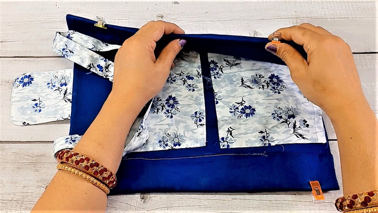 This Large and Beautiful Bag You Can Make With a Unique Twist of Easy Stitching