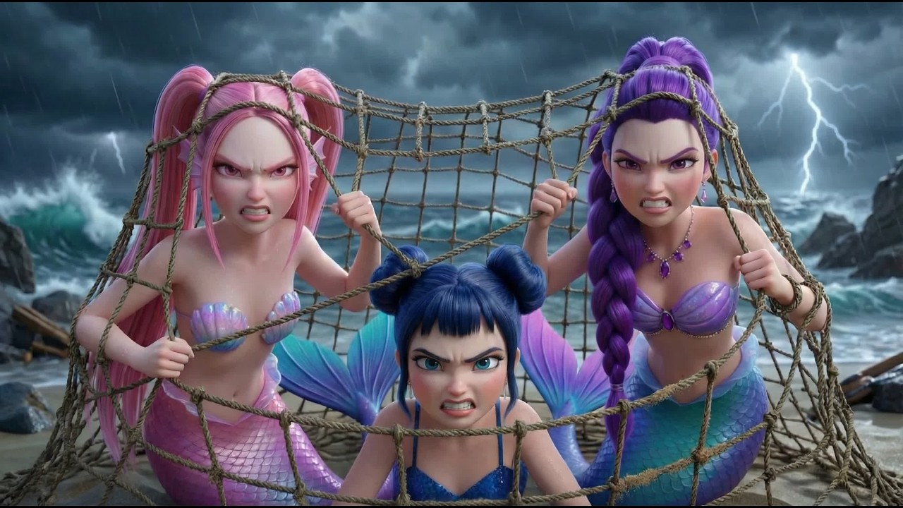 Rescuing the Mermaids from the Broken Ocean Dream! Who Trapped Them?| KPOP Demon Hunters