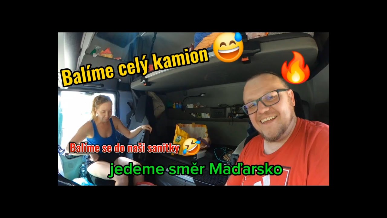 20#Balíme všechno co jen jde 😁.Stěhujem se do sanitky.Jedeme směr Madarsko