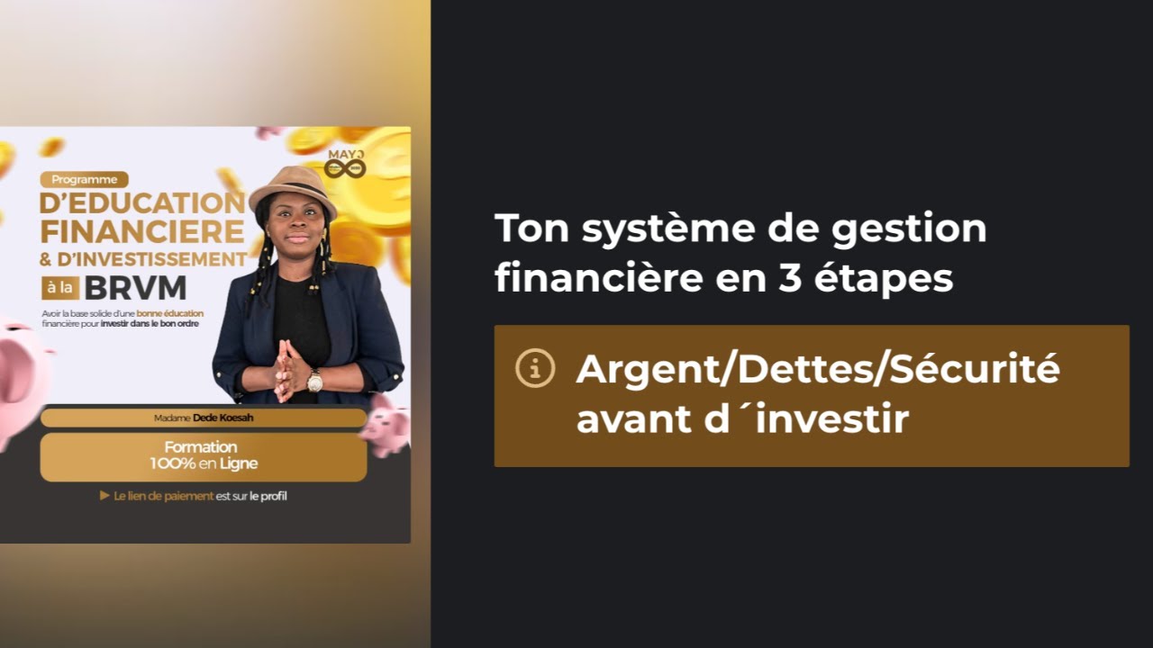 TON SYSTEME EN 3 ETAPES