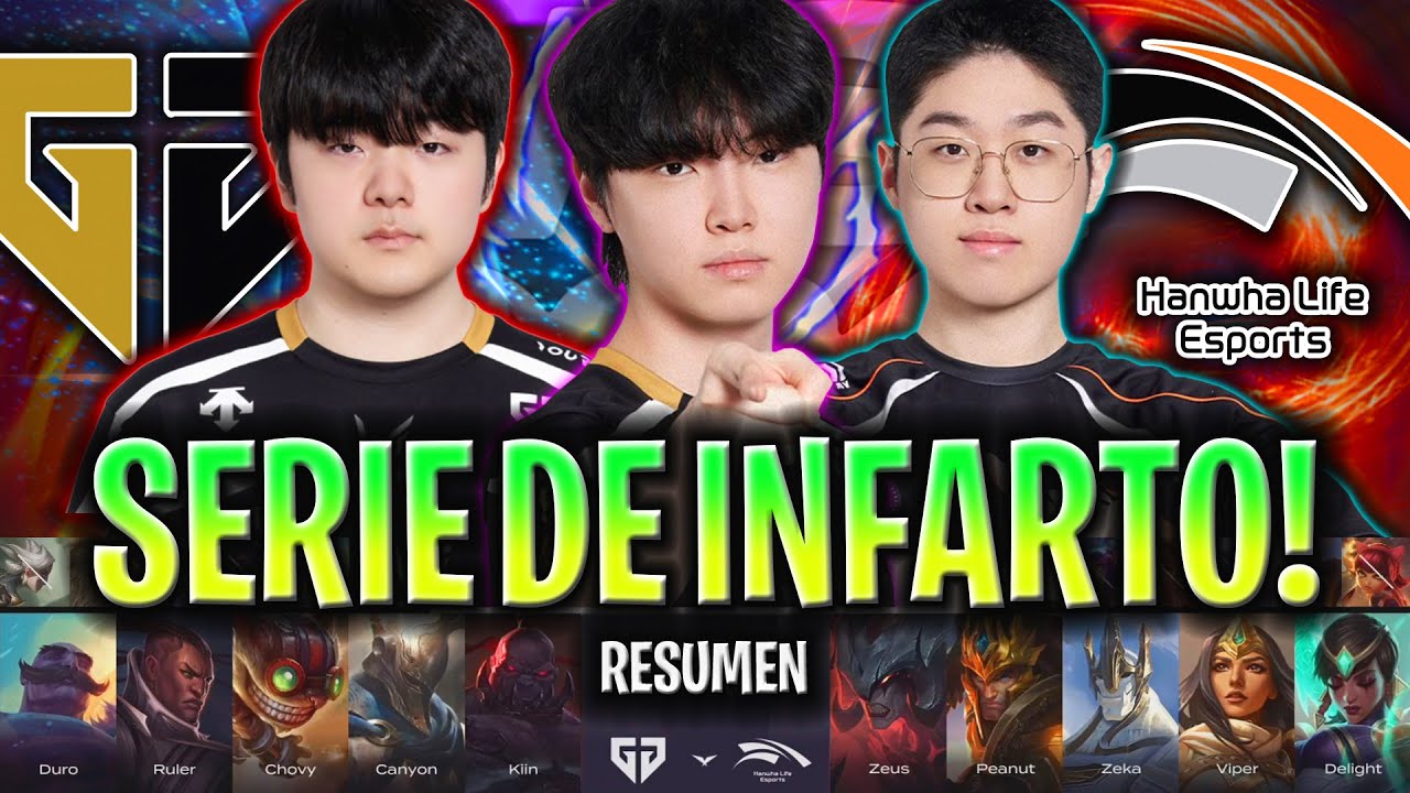 ZEUS vs CHOVY! 😱SERIE DE INFARTO EN LA LCK! | GEN vs HLE Resumen Completo LCK SUMMER 2025