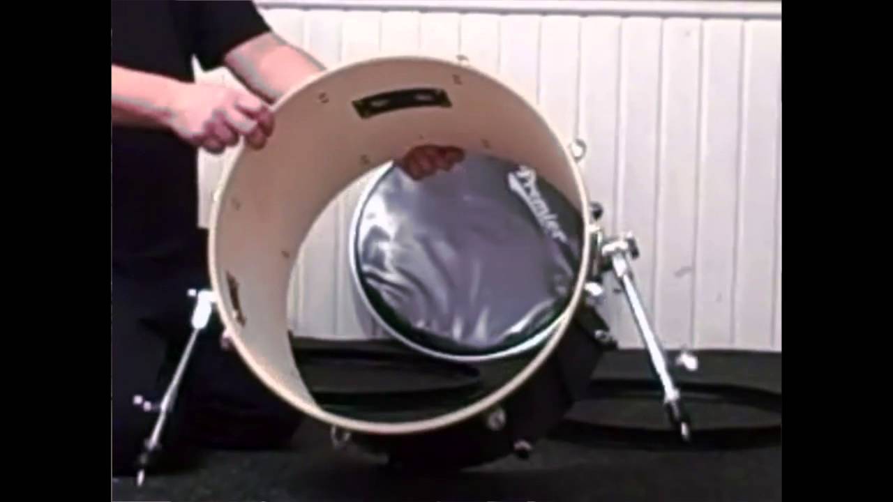 Assembling A Drum Kit   P2 Bass Drum HD