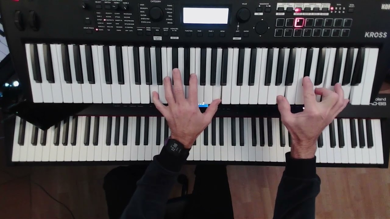 Keyboard over Don't You Forget About Me (by Simple Minds)