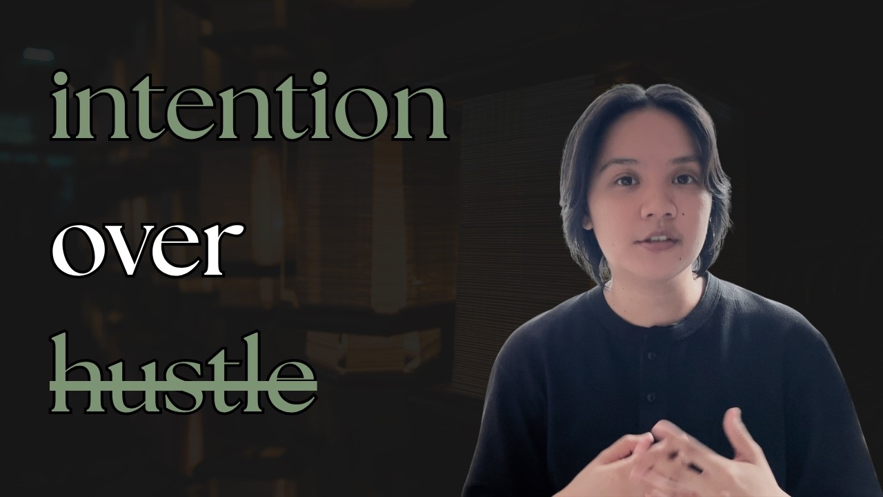 live an intentional life (and build an intentional business)