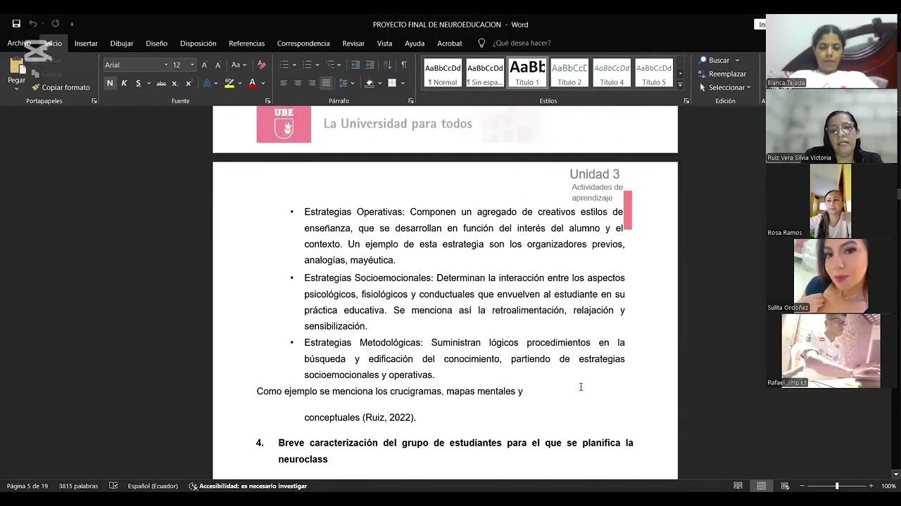 VIDEO DE NEUROEDUCACION