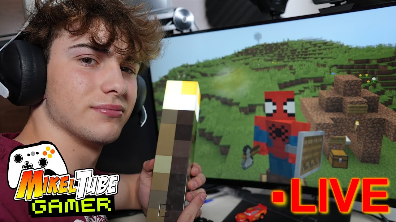 Primer Directo De Minecraft En Nuestro Servidor