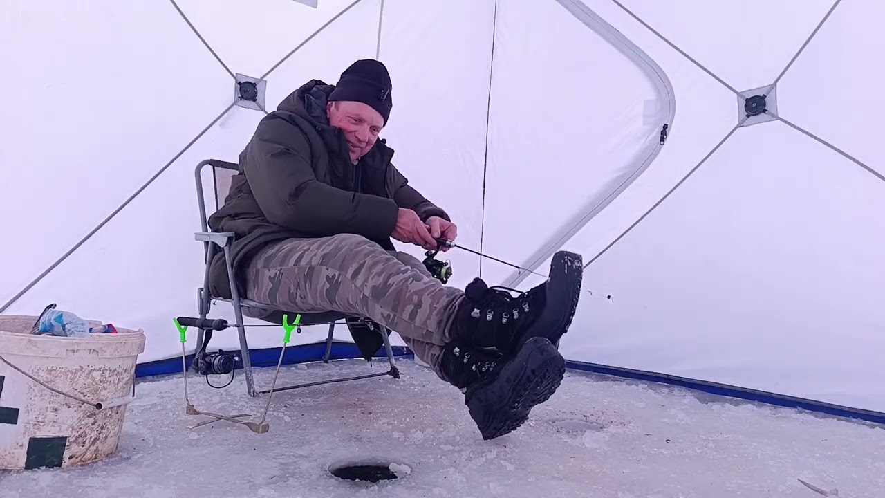 2026-01-29 žvejyba ant ledo ,geras karšiokų kibimas