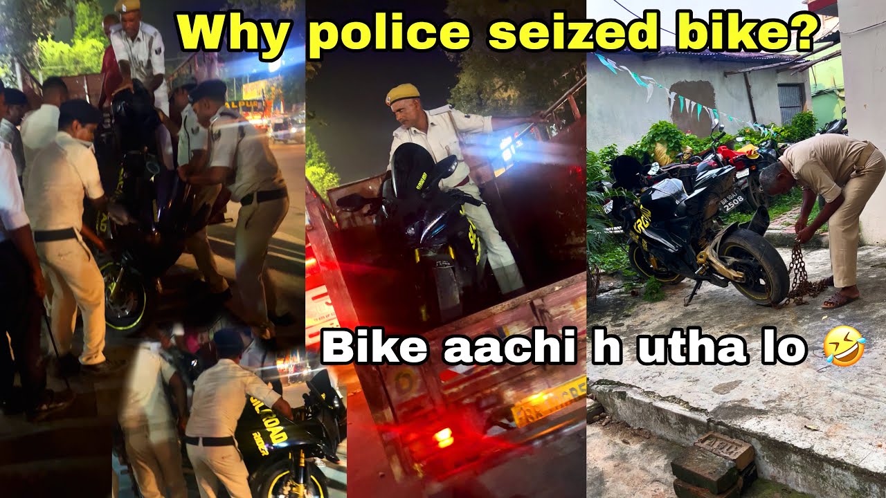 BIKE SEIZED by TRAFFIC POLICE ll yaha kiski galti h police ki ya meri ? ll bihar bhagalpur police