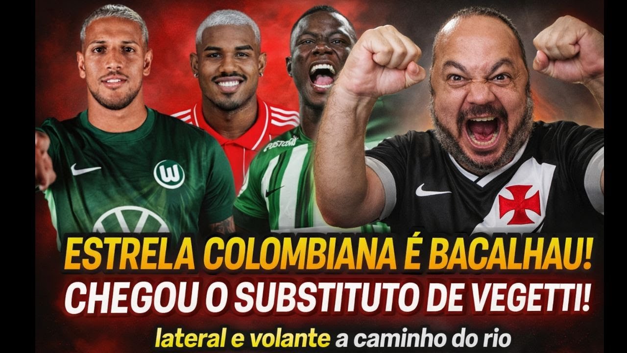 CRAVADO! VASCO FECHA DUPLA DE ATACANTES E AVANÇA POR LATERAL E VOLANTE DE IMPACTO!