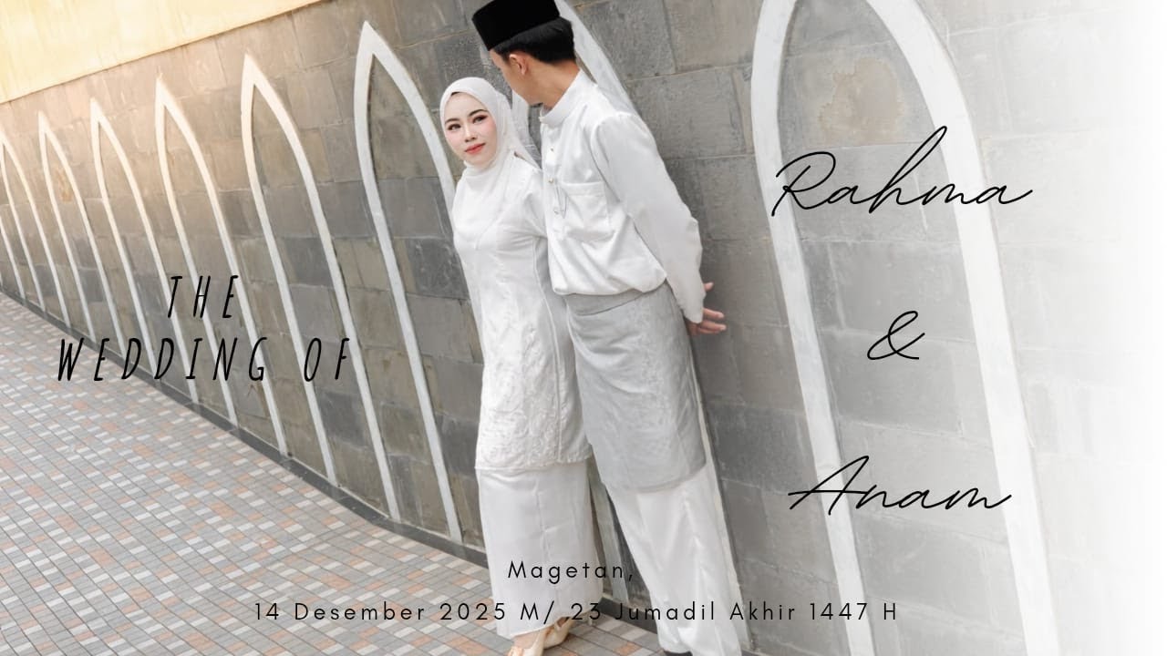 LIVE TOPIX STUDIO WEDDING RAHMA & ANAM ll MAGETAN