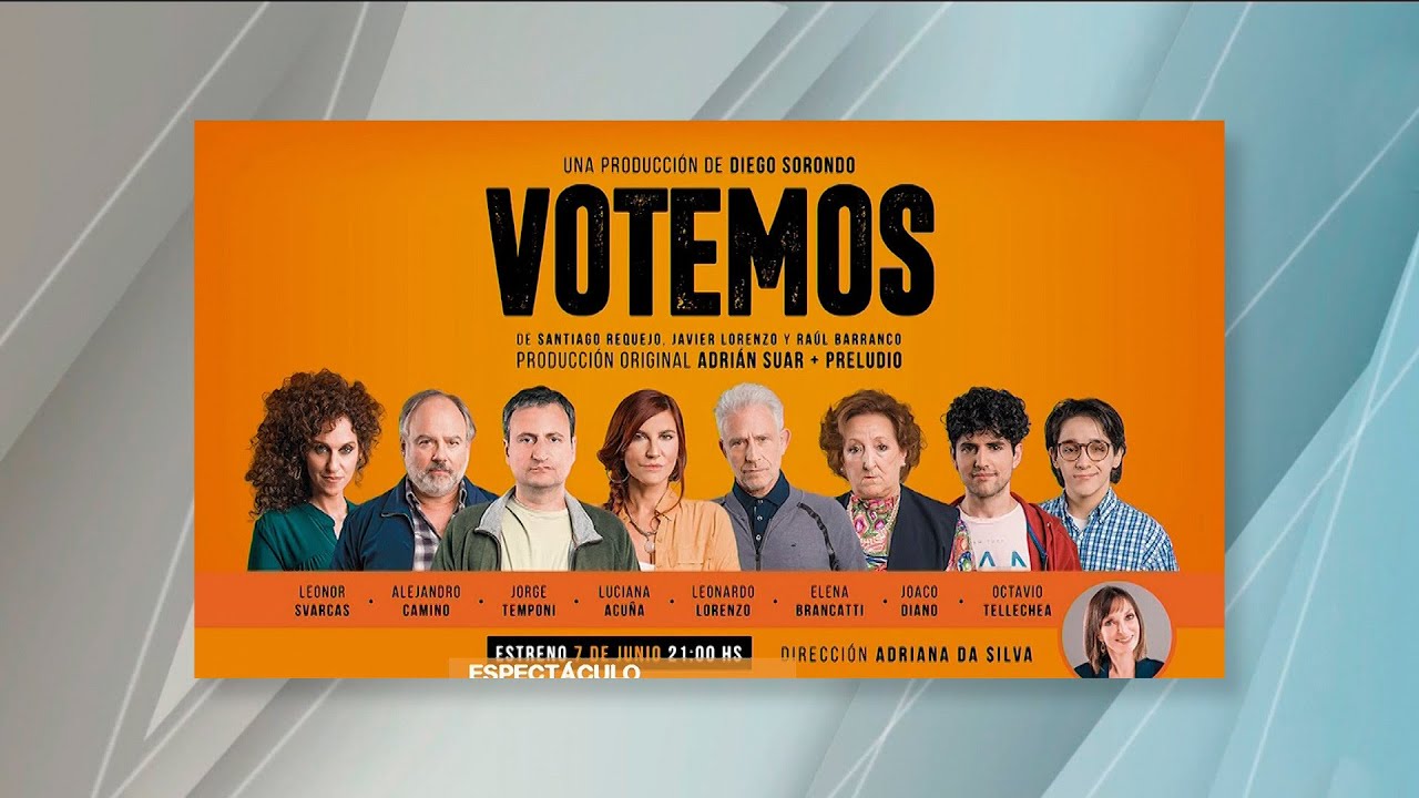 Entrevista – Obra “Votemos” en el Teatro Movie / Jorge Temponi, actor