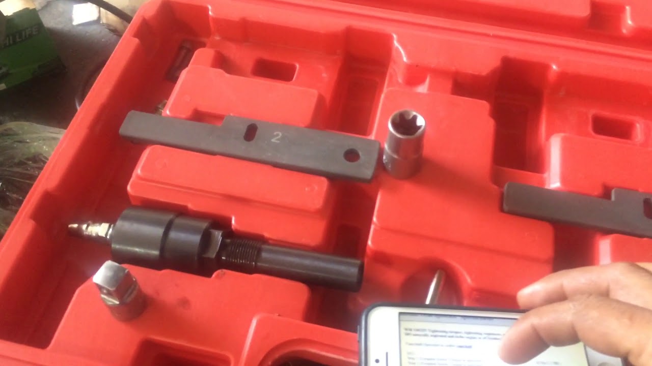 PORSCHE CAYENNE TURBO V8- 4.8 HOW TO CAMSHAFT ADJUSTMENTS TIMING CHAIN