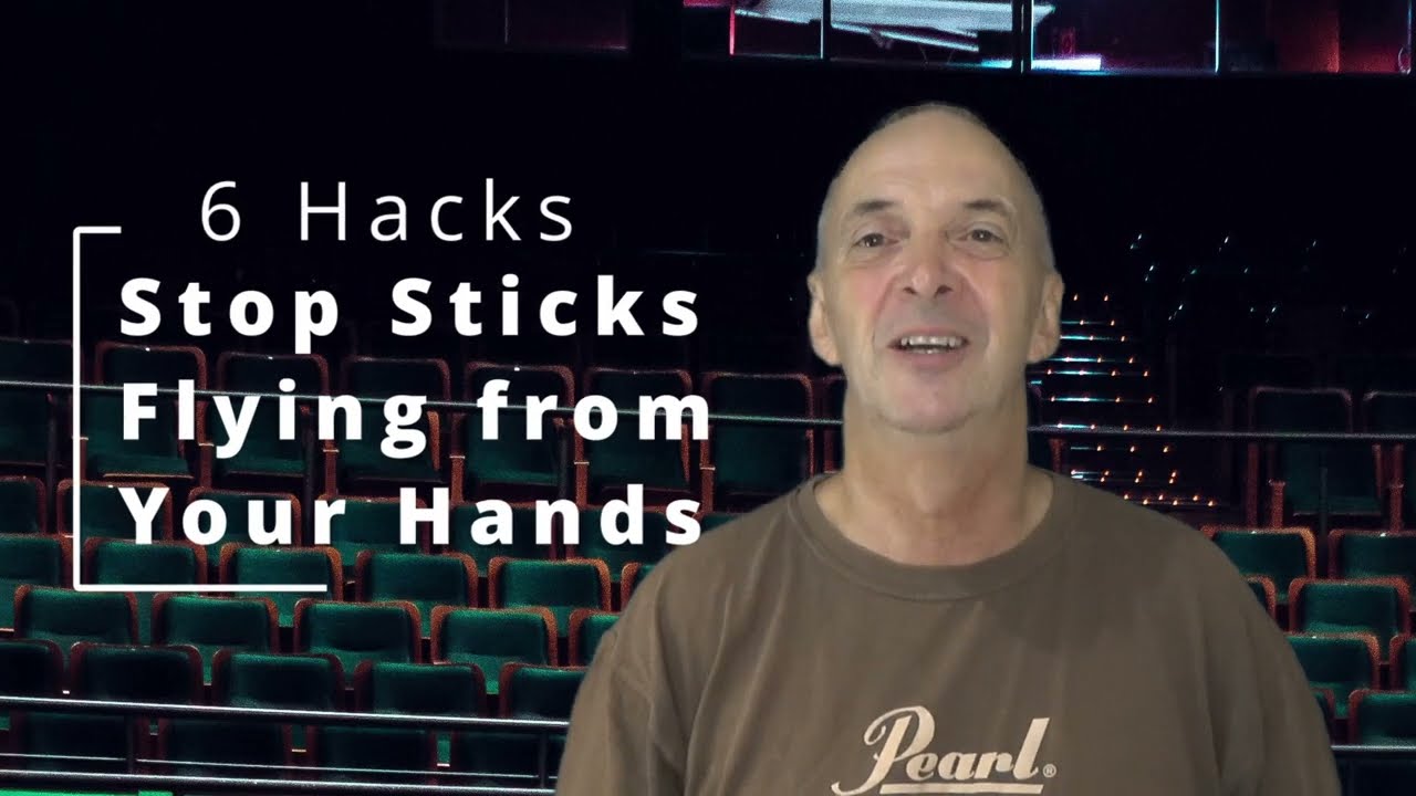 Stop you Drumsticks From Flying From Your Hands...6 Hacks