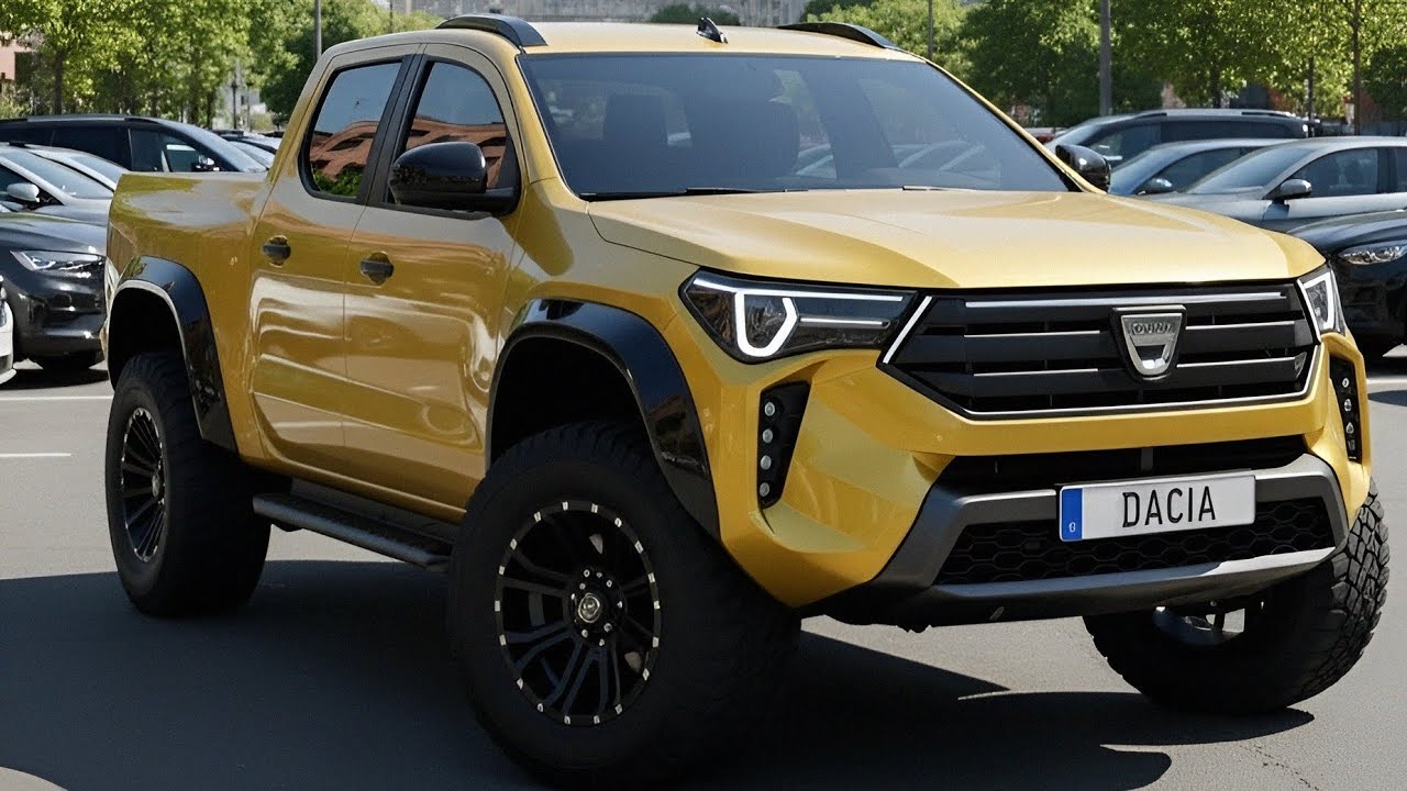 Dacia Pickup 2026 – Europas günstigster Pickup 2026 enthüllt! 
