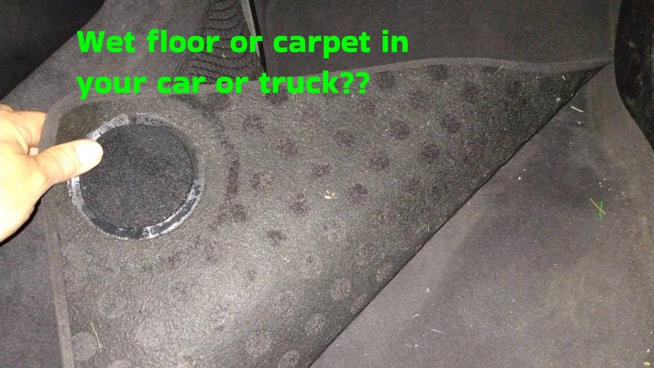 Easily fix a Wet floor or carpet  in 2011-2016 Bmw 535i