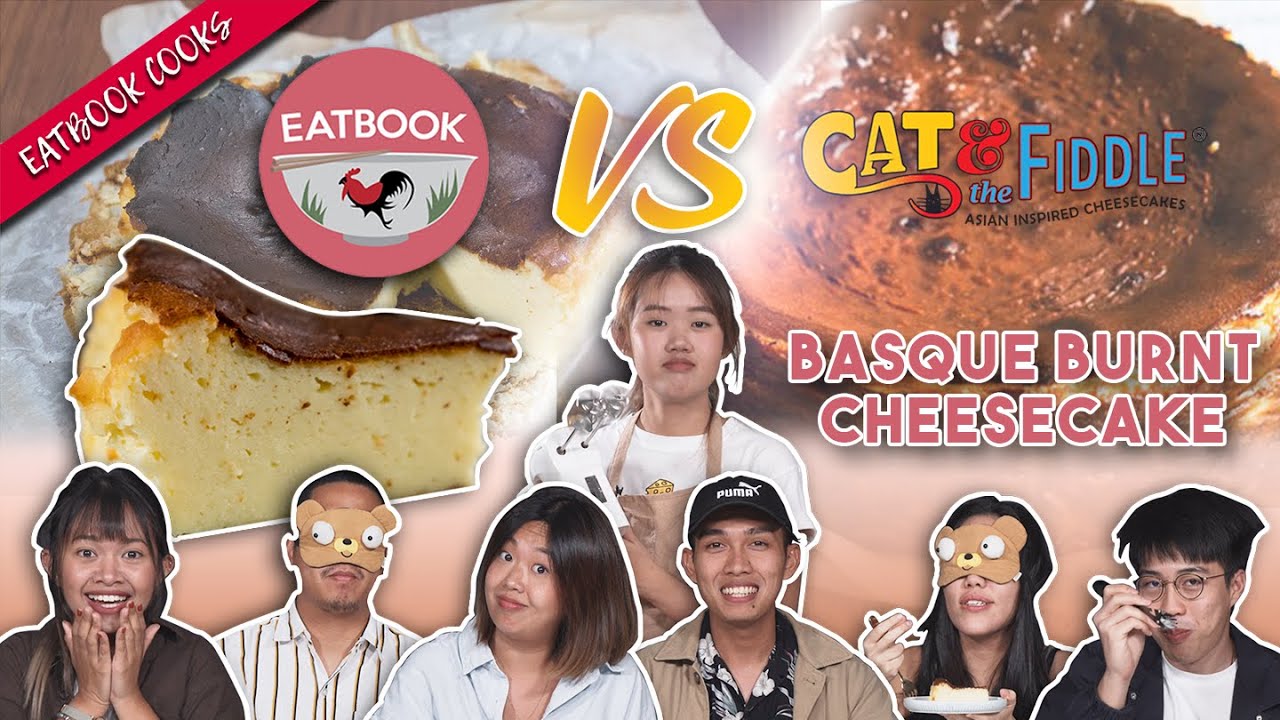 Eatbook VS Basque Burnt Cheese Cake | Eatbook VS | EP 5