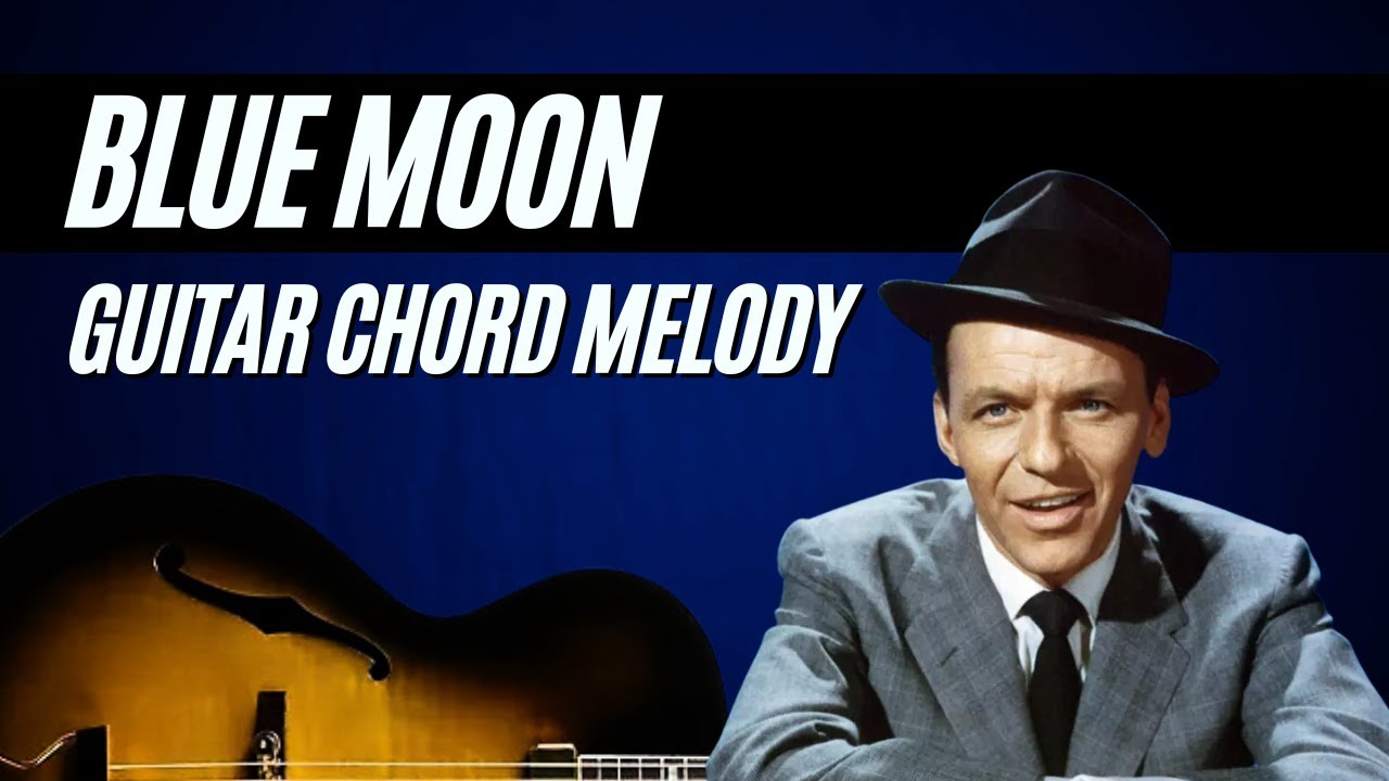 Blue Moon - Guitar Chord Melody Lesson (Beginner Level)