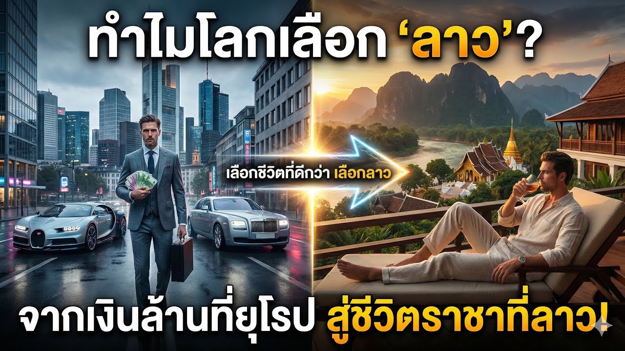 จับตา! 🧐 ทำไม 'ลาว' ถึงเป็นเป้าหมายใหม่ของโลก?