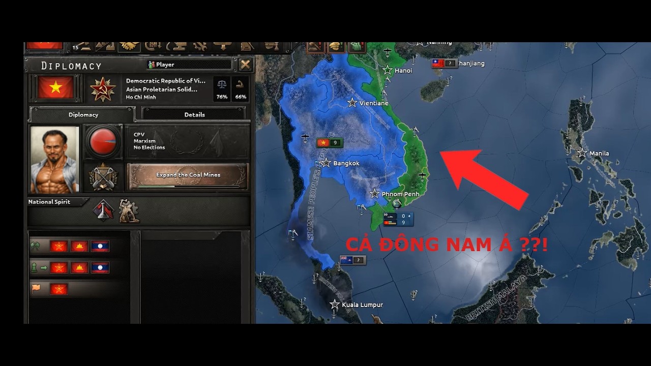 HOI4 #2 Tây Tiến time các đồng chí