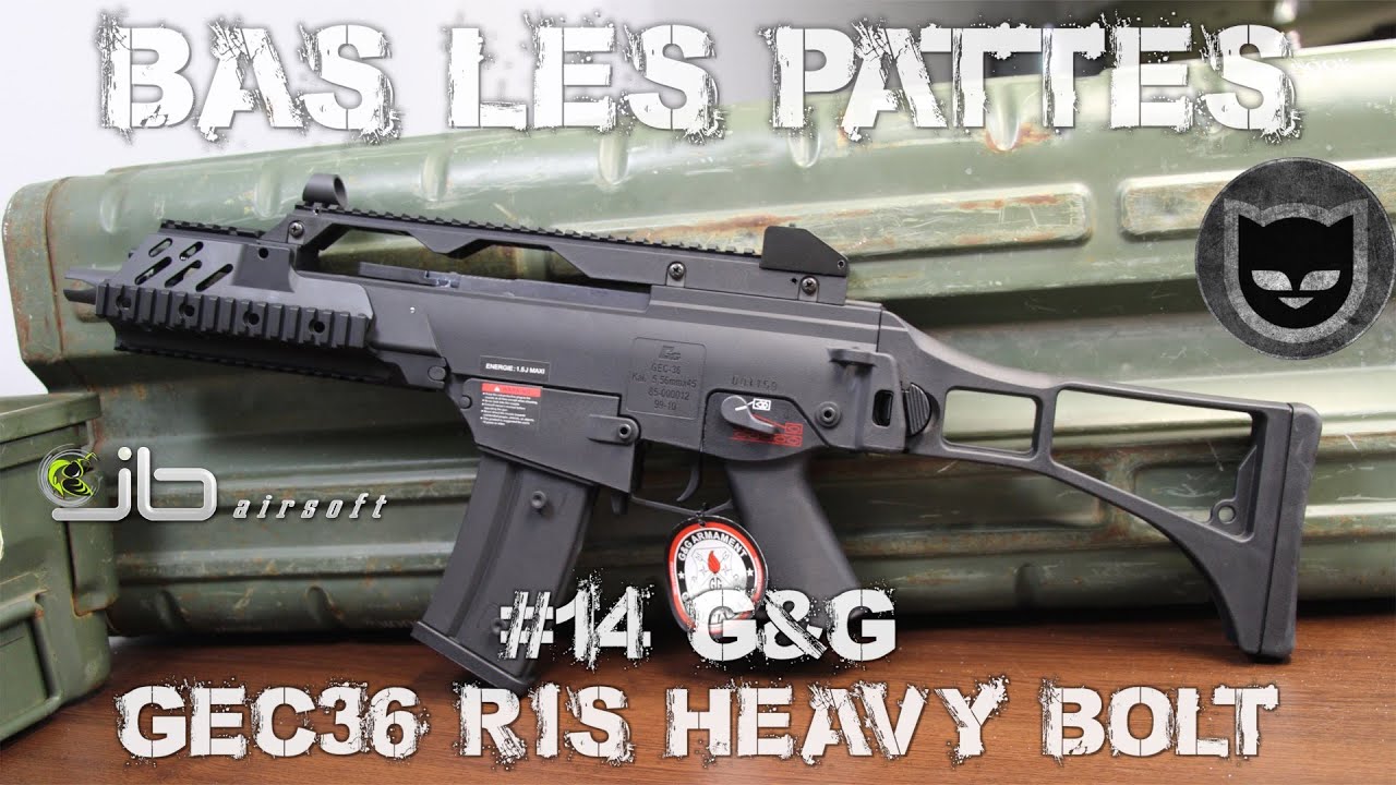 AIRSOFT | REVIEW | TBC | BAS LES PATTES #14 | G&G GEC36 ( ENGLISH SUBS )