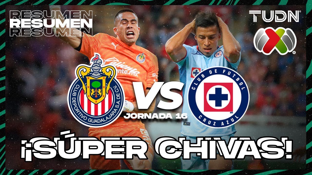 RESUMEN | Chivas vs Cruz Azul | AP2023-J16 | Liga Mx | TUDN