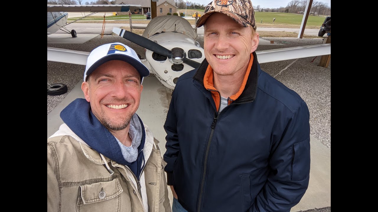 Ercoupe Flying 2 - Patoka Lake, Touch & Go