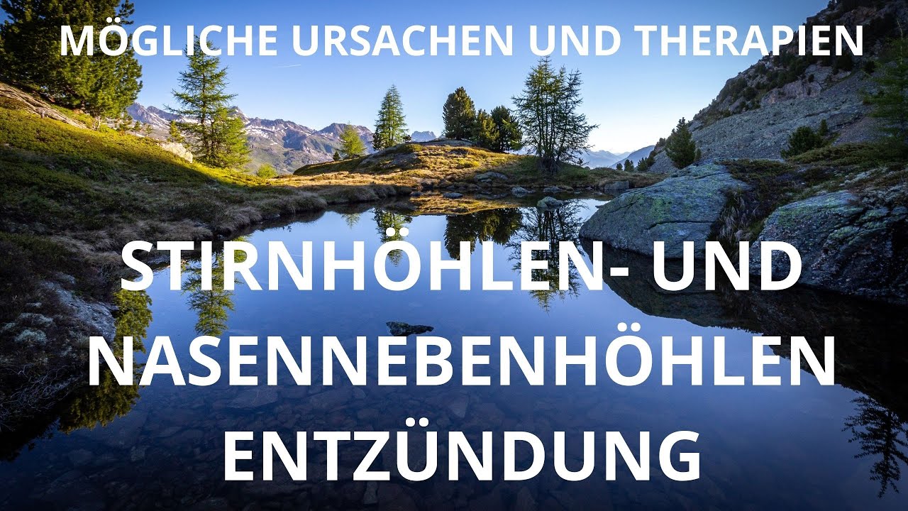 Stirnhöhlen- und Nasennebenhöhlenentzündung