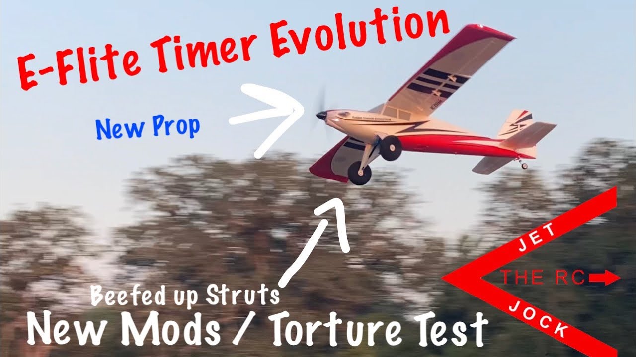 E-Flite Timber Evolution, New Mods / Torture Test