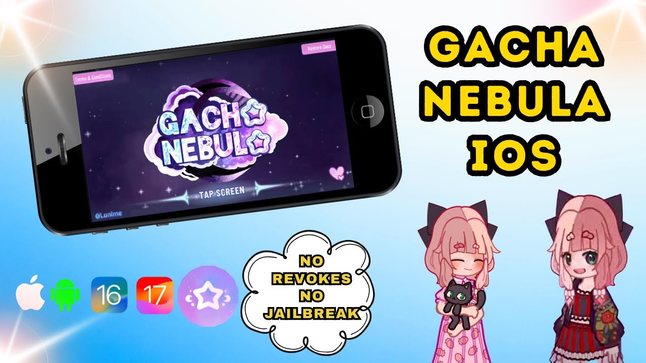 Gacha Nebula iOS - How To Get Gacha Nebula Mod on iOS iPhone