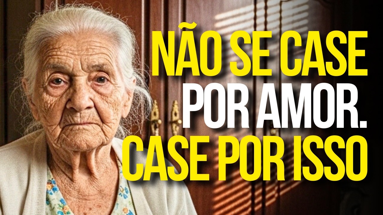 Tenho 92 Anos... Não Case Por Amor (Case Por Isso)