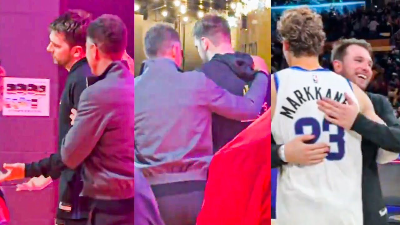 Luka Doncic&rsquo;s Reaction When Rob Pelinka Showed Love to Him after His 37 PTS vs Utah Jazz