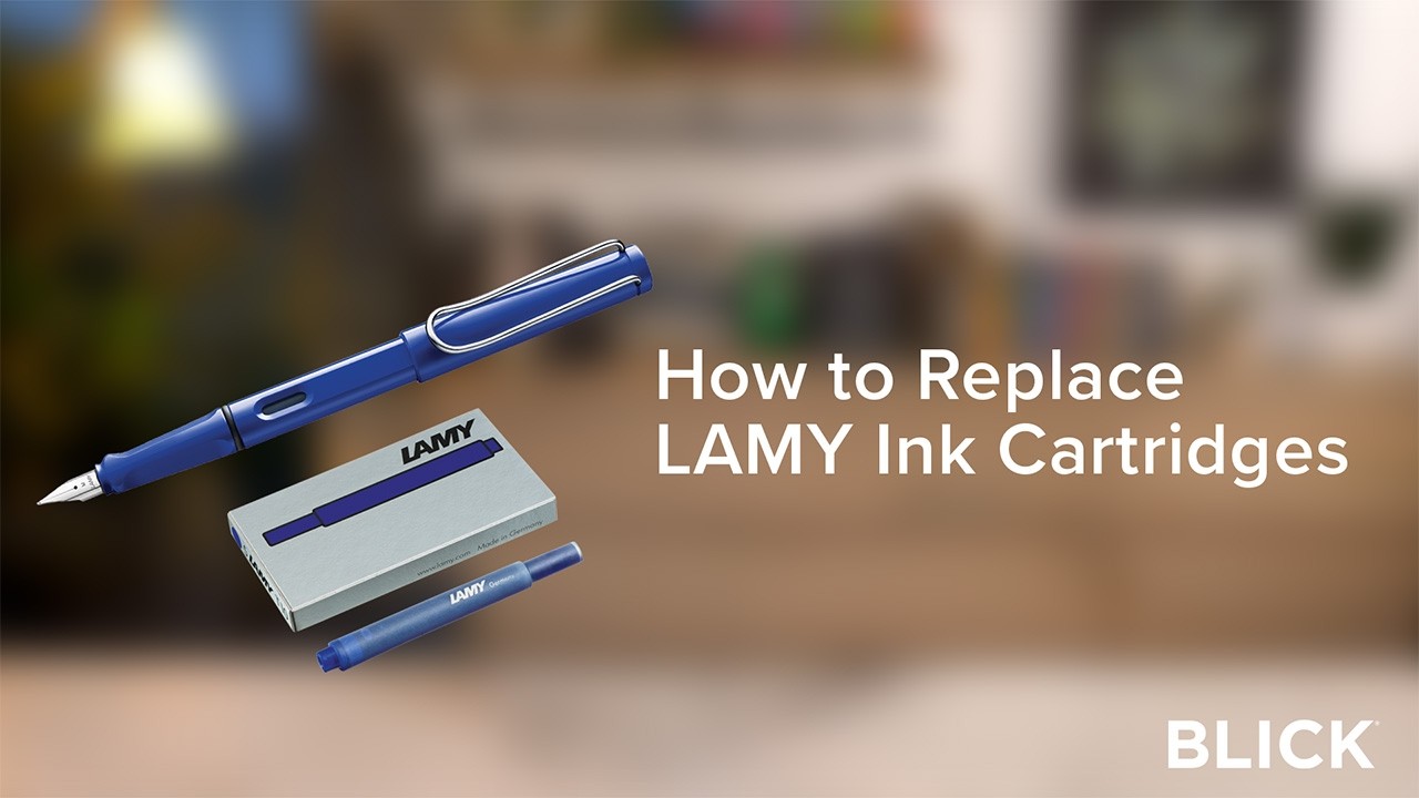 How to Replace Ink Cartridges in LAMY Safari Fountain Pens