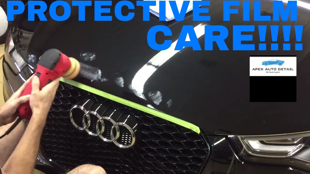 How to Care for Protective Film, Clear Bra!! Clean, Polish, Seal and Wax!!