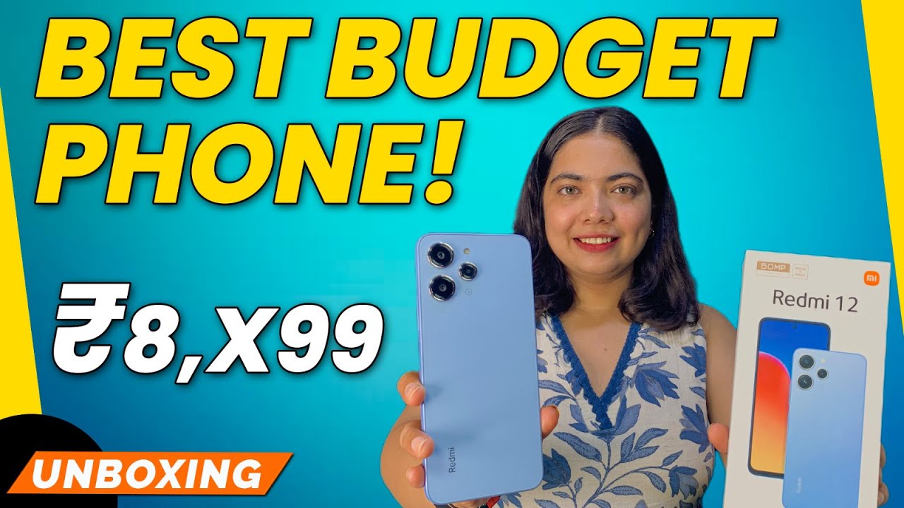 Redmi 12 4G - UNBOXING & FIRST IMPRESSIONS | Gadget Times