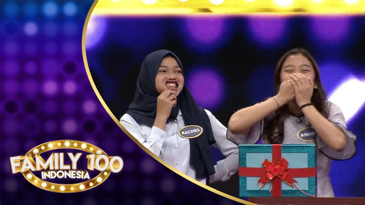 Hukuman yang diterima tim TVKI menyulitkan untuk berbicara! - PART 2 - Family 100 Indonesia 2019