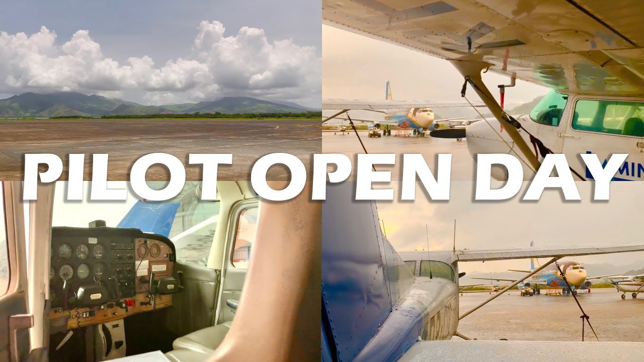 Pilot Open Day - First Aviation Academy || + Laminar Aviation Tour || Subic Vlog